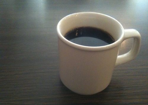 clean coffee mug